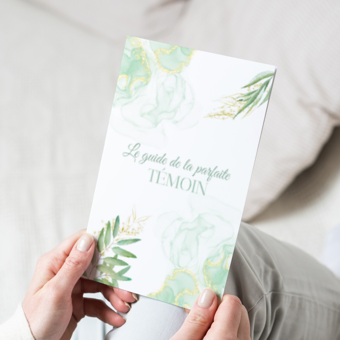 Guide de la parfaite témoin à imprimer : sauge