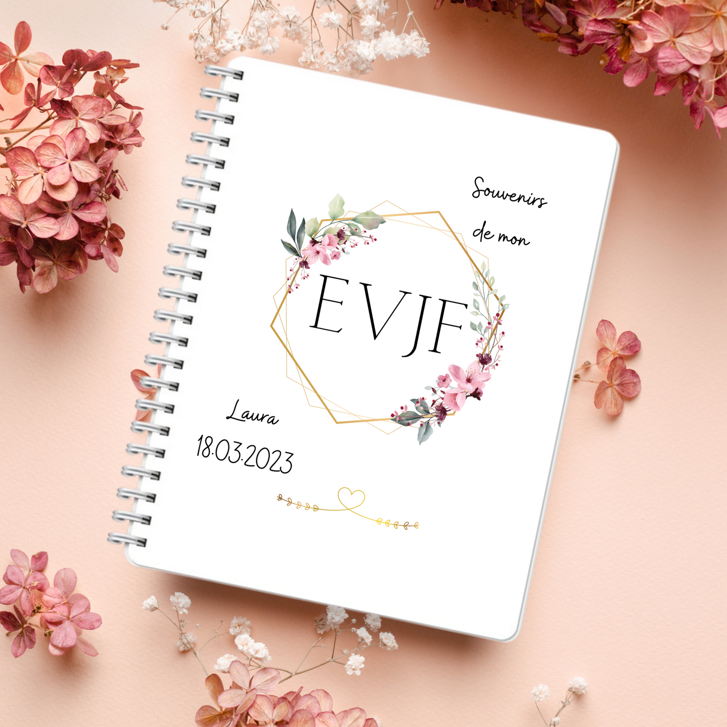 Livre d'or EVJF personnalisable - Souvenirs