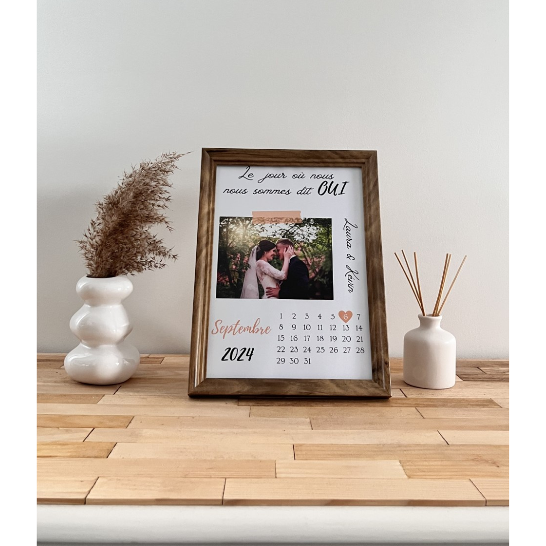 Poster numérique : Nous nous sommes dit oui