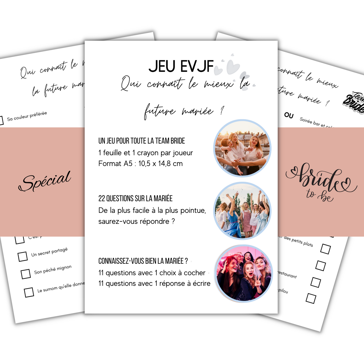 Jeu numérique EVJF : Qui connaît le mieux la mariée ?