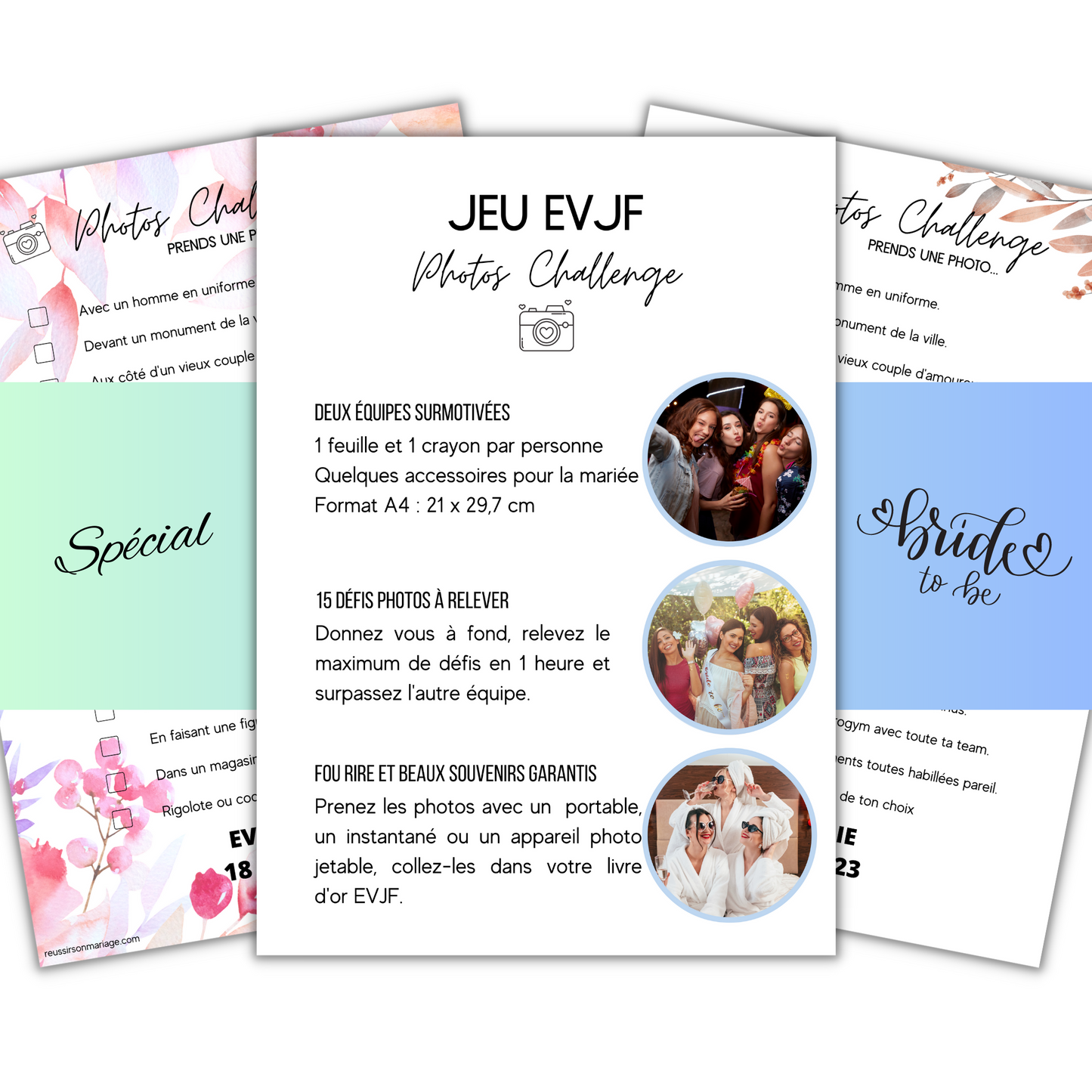 Jeu EVJF numérique : Photos challenge