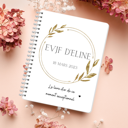 Livre d'or EVJF personnalisable - Moment exceptionnel