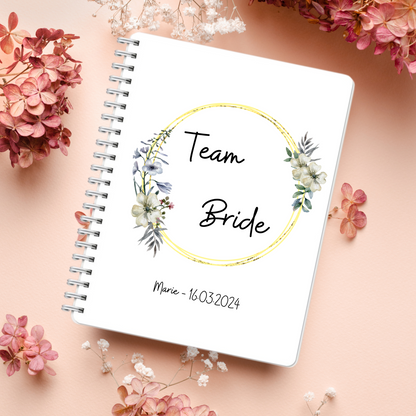 Livre d'or EVJF personnalisable - team bride