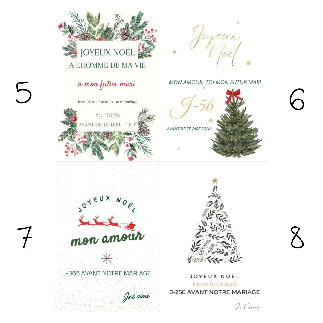 Pack Livre organisateur de mariage + carte Noël + Excel + Checklist