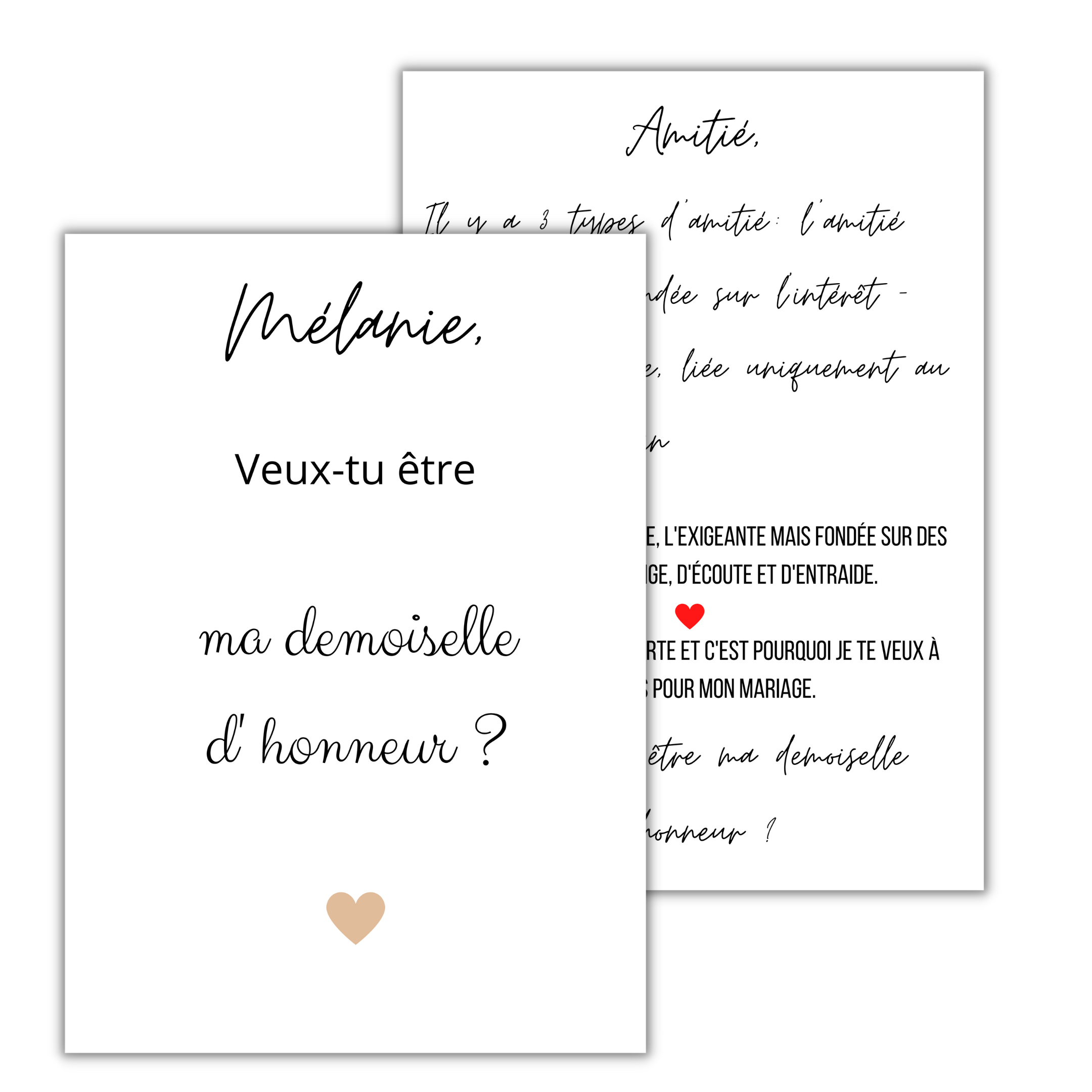 Porte-clé "Veux-tu être Ma Chouette Témoin ?" – Idée Cadeau Demande De Témoin, Mariage, EVJF, EVG